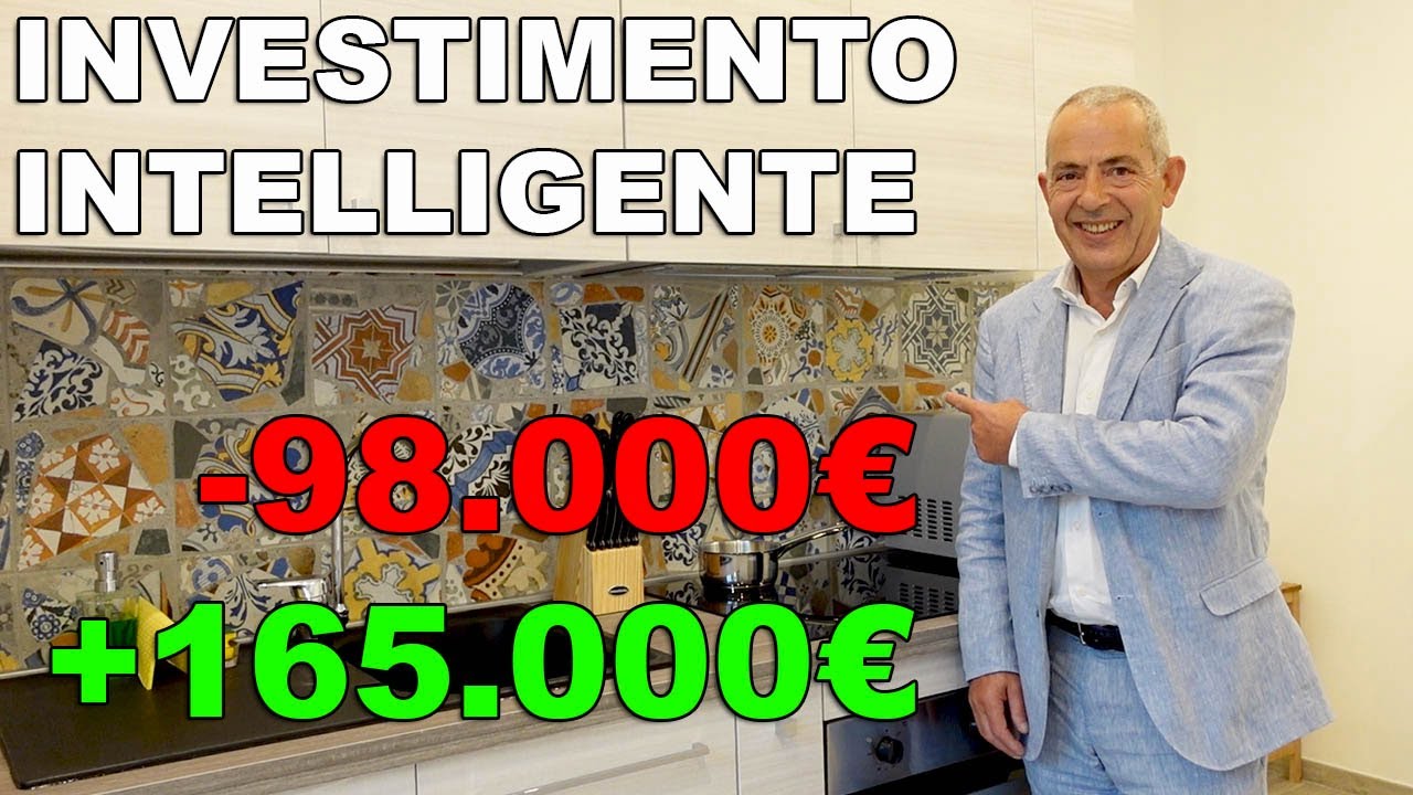 Esempio di un INVESTIMENTO INTELLIGENTE nel campo IMMOBILIARE. Ecco un'operazione ben riuscita!