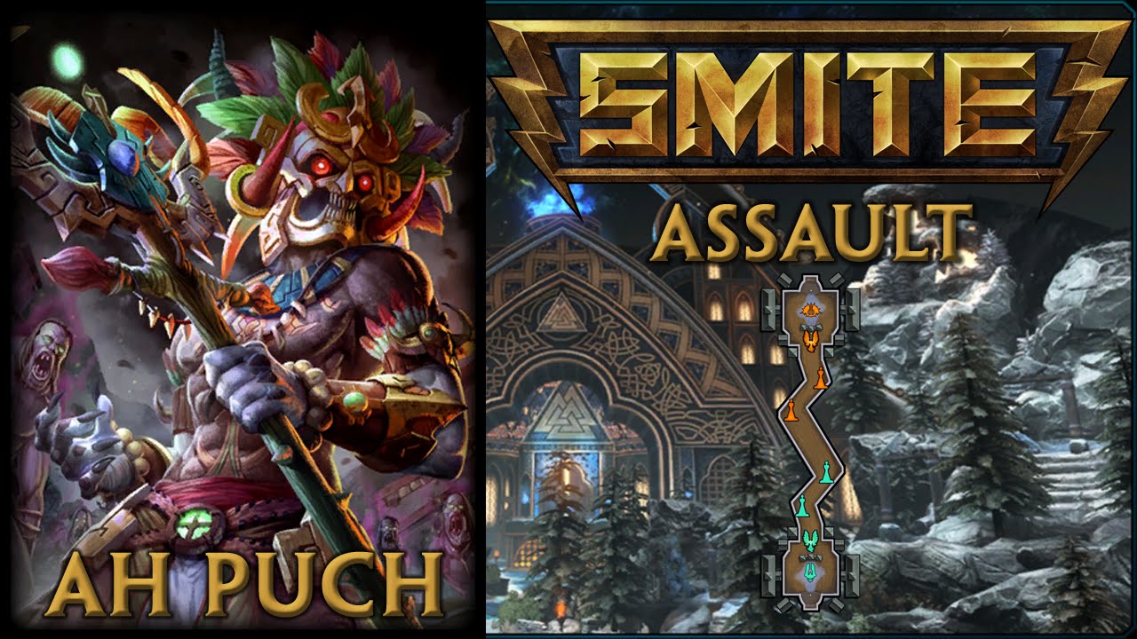 Ah Puch - Assault - Smite Gameplay with Friends