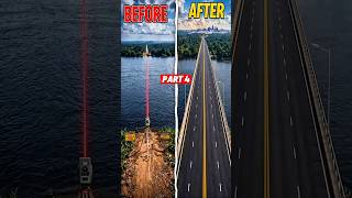 How Bridges Are Built #shorts #bridge #engineering