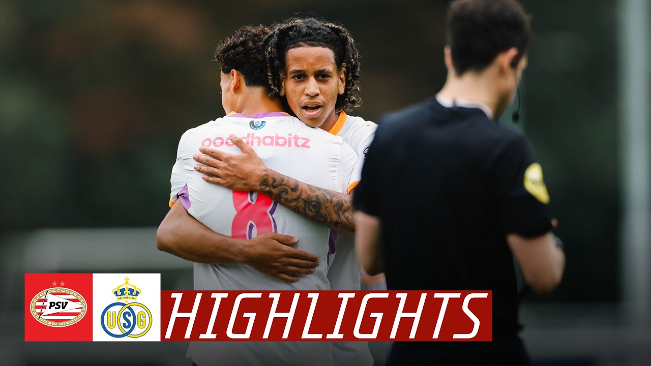 PSV Eindhoven 7–3 Royale Union Saint-Gilloise full highlights