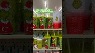 GRINCH CHRISTMAS DECOR❗️💚HOBBY LOBBY 🎄
