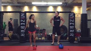 Kettlebell Kickboxing Workout | 25 Minutes