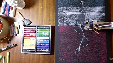 my creative process, generative art with pen plotter