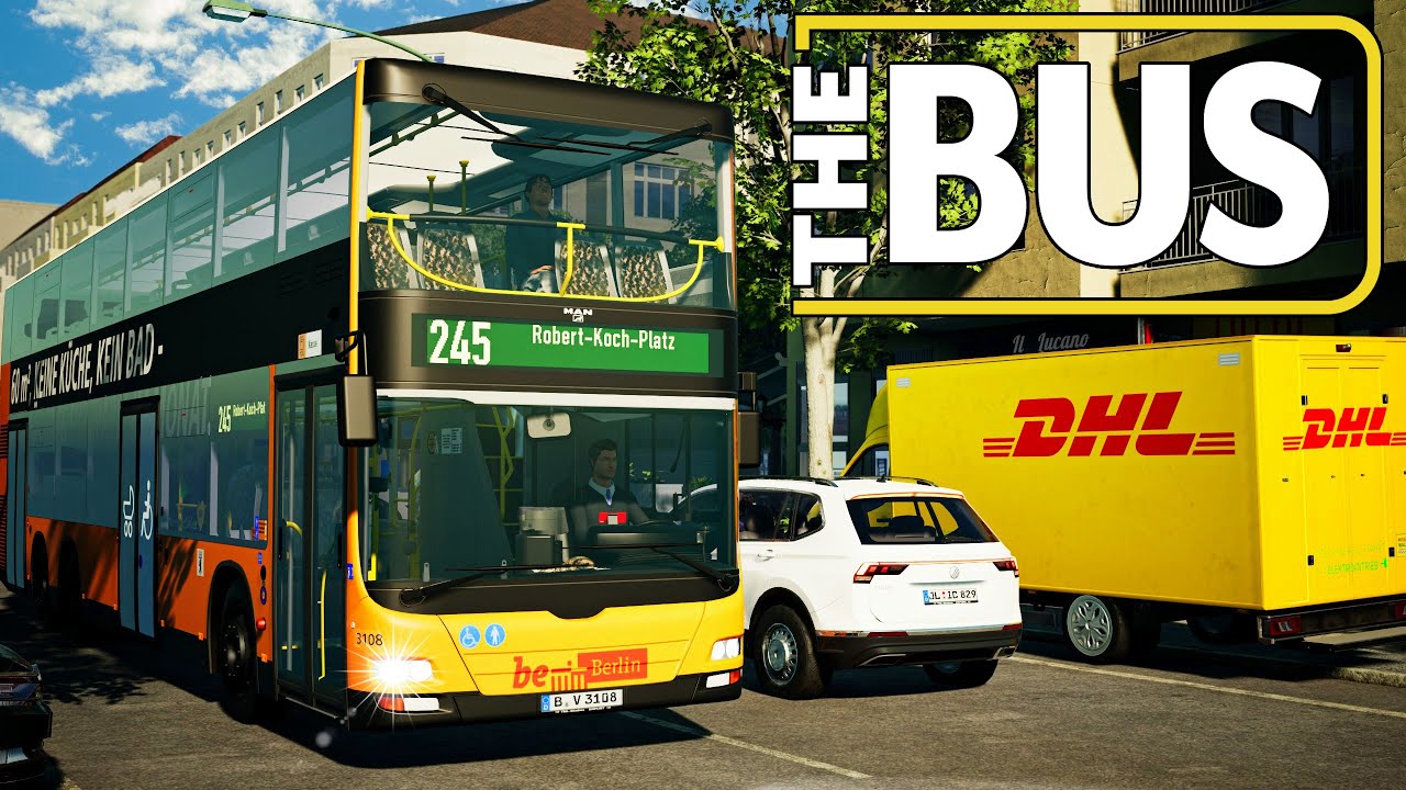 THE BUS Auf Der Linie 245 Mit Dem MAN DOPPELDECKER LIVE BUS THE BUS Auf Der Linie 245 Mit Dem MAN DOPPELDECKER LIVE BUS