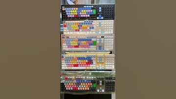 🎬 The evolution of editing keyboards 📷 Paul Knight
