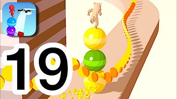 Stack Rider - Gameplay All Levels #19 | IOS, Android