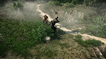 The Witcher 3 "Random Encounters Mod" with E3 graphics