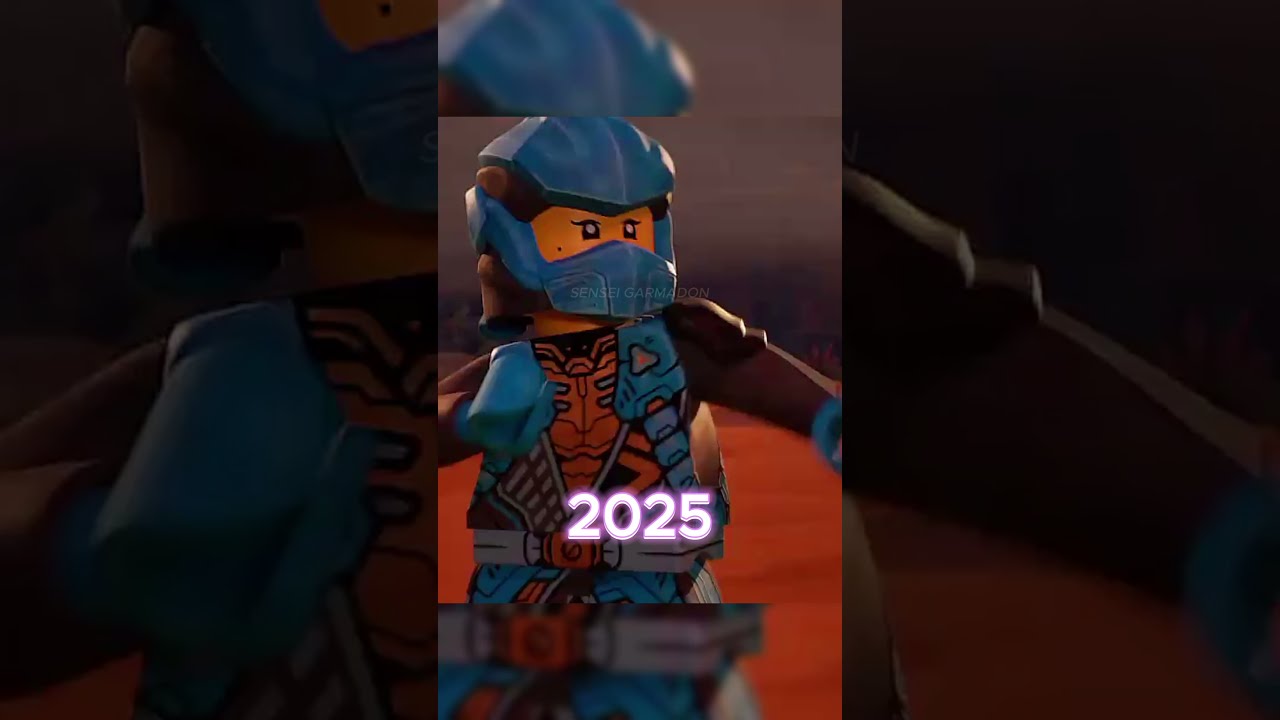 Jay And Nya 2025 Vs 2016 Ninjago Cartoon Nostalgia