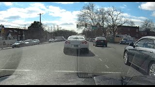 2008 Infiniti G35 Rwd Playing With A R35 Nissan Gtr Dashcam Test