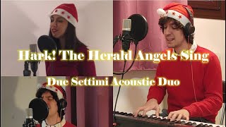 Hark! The Herald Angels Sing - Acoustic Duo Piano Cover