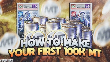 MAKE YOUR FIRST 100K MT USING THESE METHODS IN NBA 2K22 MYTEAM (NO MONEY SPENT)