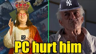 PuertoRock is COPING about the PC MASTER RACE