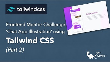 Frontend Mentor Chat app illustration challenge using Tailwind CSS - Part 2
