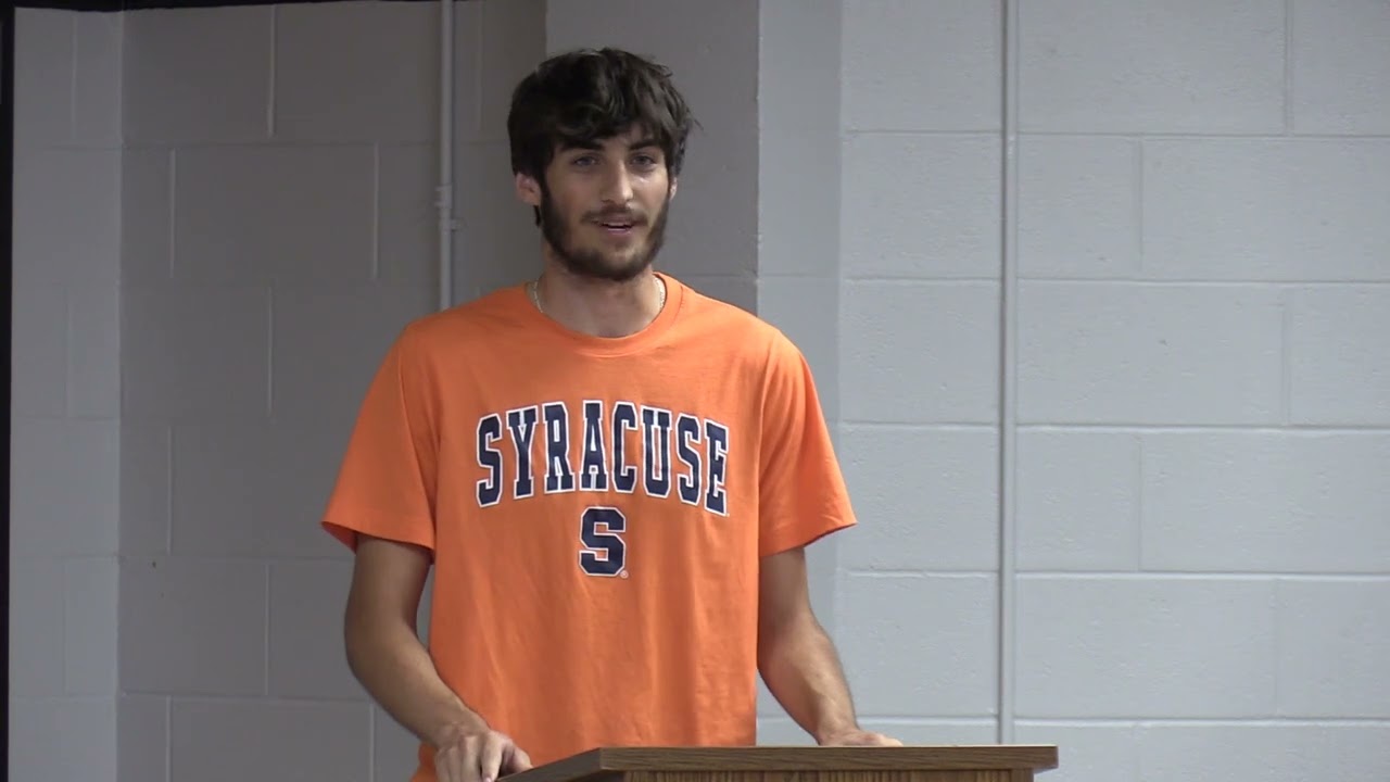 Behind The Scenes: Noah Elliott's Signing Speech