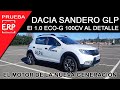 DACIA Sandero 1.0 ECO-G 100Cv GLP. Prueba del motor ECO del SANDERO  2021. TODO sobre el GLP