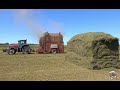 Stacking Hay in South Dakota (HESSTON STAKHAND)
