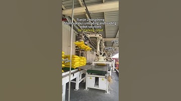Fertilizer palletizing robot