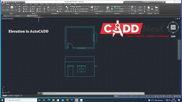 Elevation Design in AUTOCADD ಕನ್ನಡ -CADD Nest
