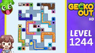 Gecko Out Level 1244 Solution Walkthrough