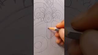 let's draw jagannath ji 🙏🏻🤍.... part 1 ☺️... #shorts #yt #like #subscribe #support