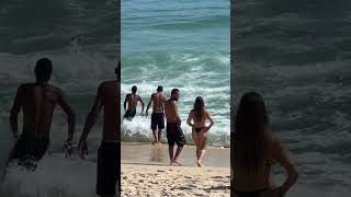 🇧🇷 Fun at Copacabana Beach Brazil