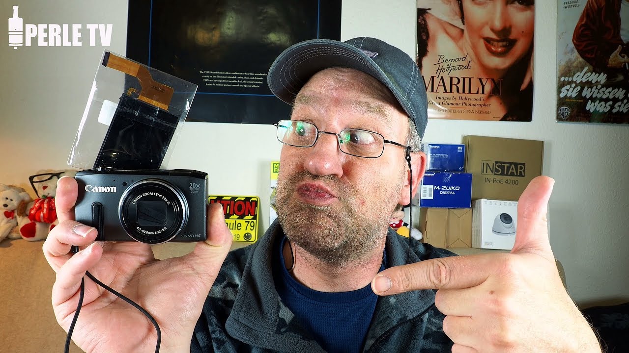 Canon PowerShot SX270 SX275 SX280 LCD-Display Reparatur in 110 Sekunden (4k Video)