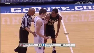 Did Grayson Allen Trip FSU's Xavier Rathan-Mayes?