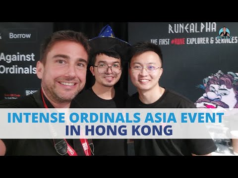 Ordinals Asia Hong Kong Event Recap