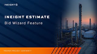Demo of Bid Wizard | InEight Estimate Feature