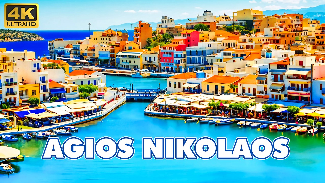 AGIOS NIKOLAOS, Crete 🇬🇷 | The Lakeside Town You’ll Fall in Love With ❤️