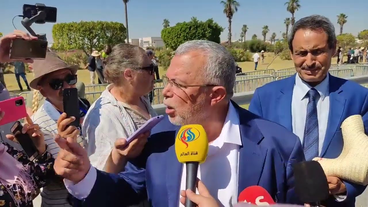 تصريح نور الدين البحيري أمام قطب الإرهاب قبيل انطلاق التحقيق مع الغنوشي