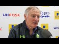Alan Solomons - We have to have improvement at home