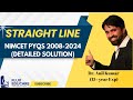 Coordinate Geometry | Straight line | Nimcet PYQs 2008-2024 | Fluxeducre | Dr. Anil Kumar