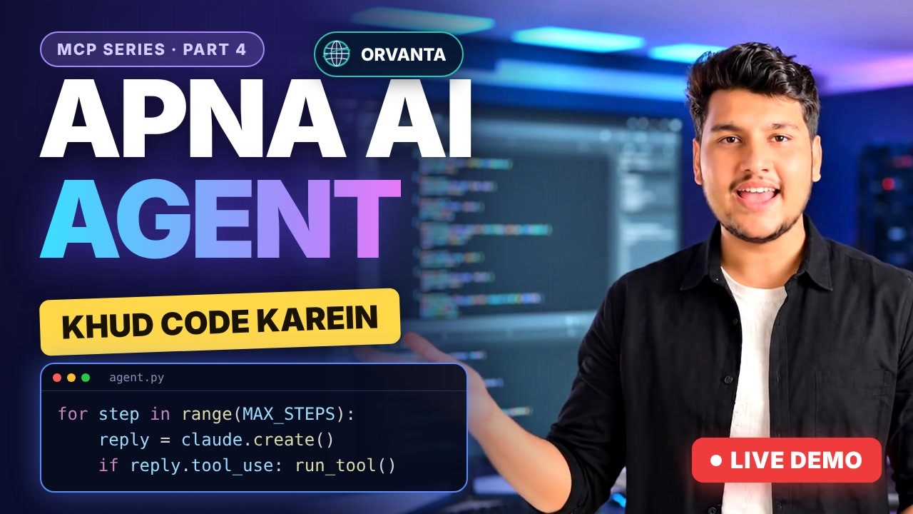 Build Your First AI Agent in Python | Claude API + MCP Tutorial | urdu ...