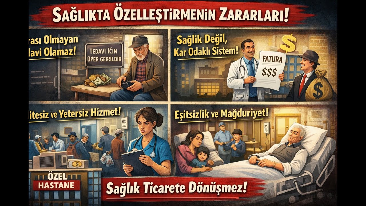 Sağlıkta Özelleştirmenin Zararları!