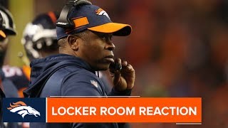 Players react to Broncos' head-coaching change