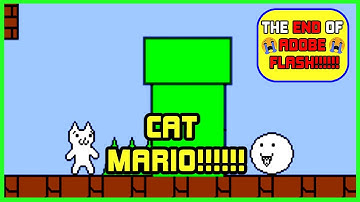 CAT MARIO/SYOBON ACTION!!!!!!!!!!!!!!!!!!! (End of Adobe Flash #18)