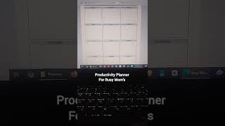 Productivity Planner for Busy Mom s