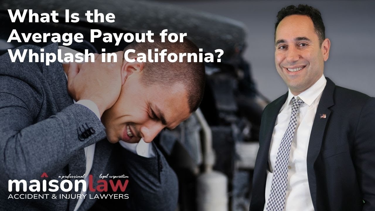What is the Average Payout for Whiplash in California? - YouTube