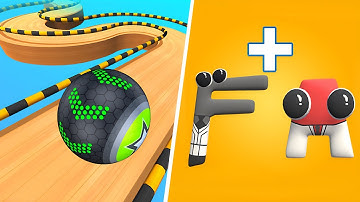 Going Balls | Alphabet Lore - All Level Gameplay Android,iOS - NEW APK UPDATE