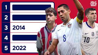 BEST USMNT Squads since 1994 | TOP 5 RANKING