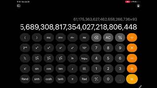 Numbers 0 to O V E R F L O W ! ! !