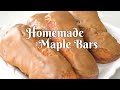 Homemade maple bars step by step recipe for meltinyourmouth maple bars from scratch