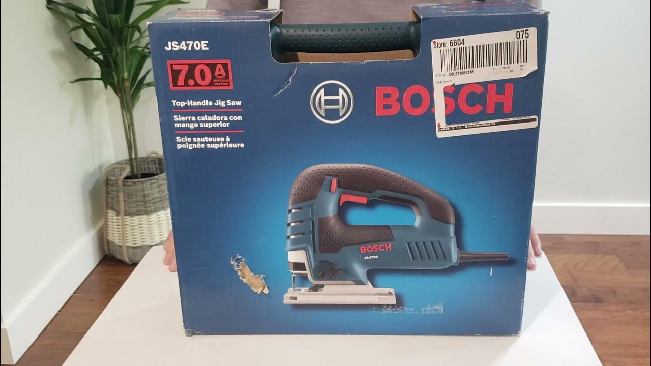 Bosch TopHandle Jig Saw JS470E Unboxing and Review YouTube