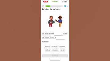 Let’s learn French with Duolingo #beginner section 5:adventurer unit 7 #shorts #français #france