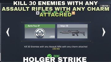 Kill 30 Enemies With Any ASSAULT RIFLES With Any Charm Attached _ Call Of Duty Mobile