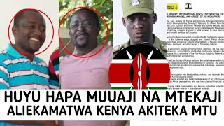 Huyu Hapa Muuaji Na Mtekaji Aliekamatwa Kenya Akiwa Amemteka Mwanaharakati Kumrudisha Tanzania