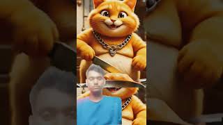 Cat fun with duck 🦆 #funny #cat #cartoon #comedy #funnycats #pets #ytshorts #ai #marvelcartoon