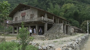 Độc đáo kiến trúc nhà sàn đá của người Tày ở Cao Bằng