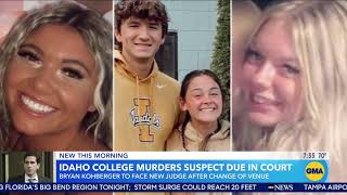 Idaho college murders suspect to appear in front of new judge at new venue